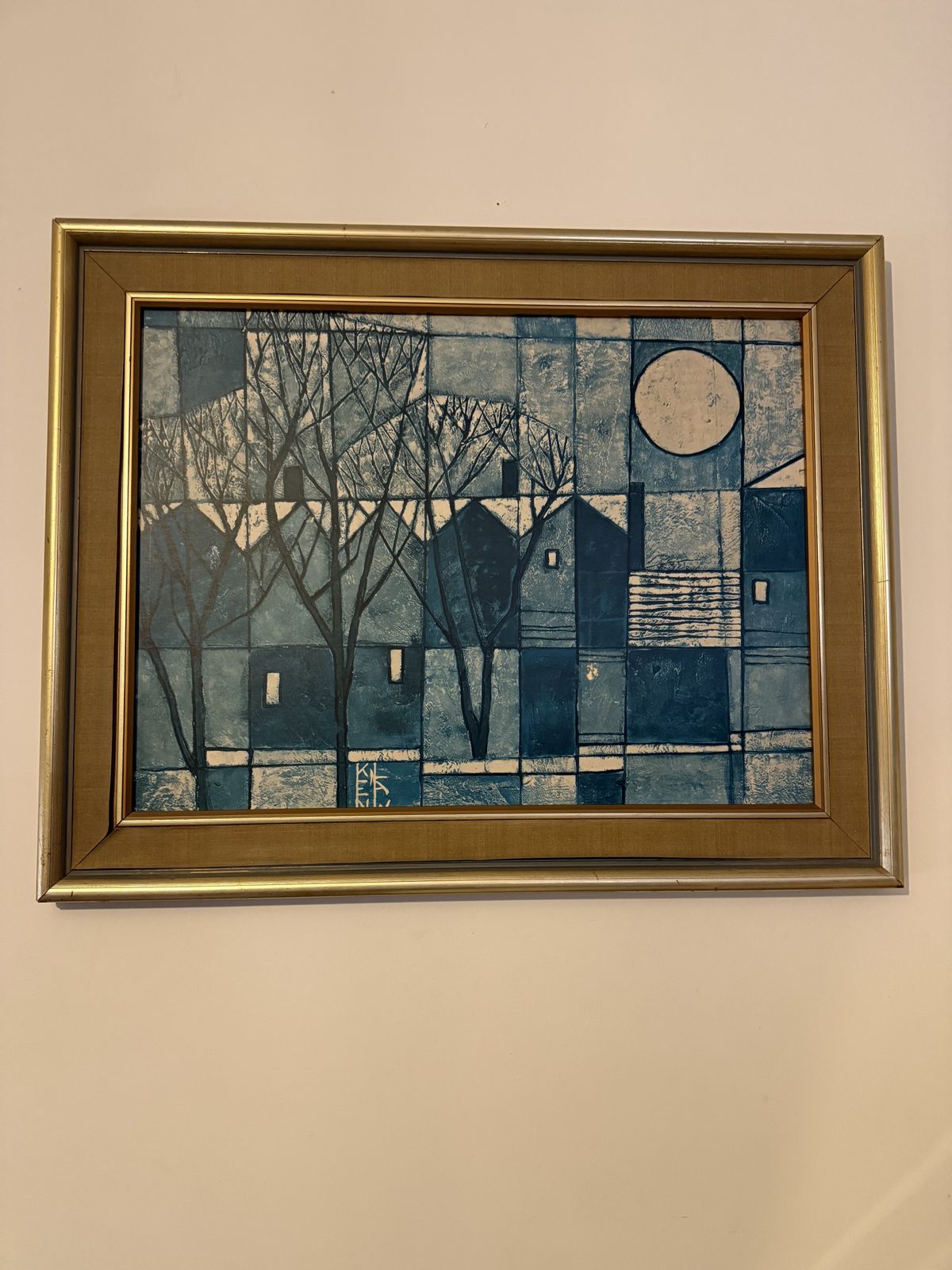 Ken Law ‘Winter Sun’ Print On Board photo Art