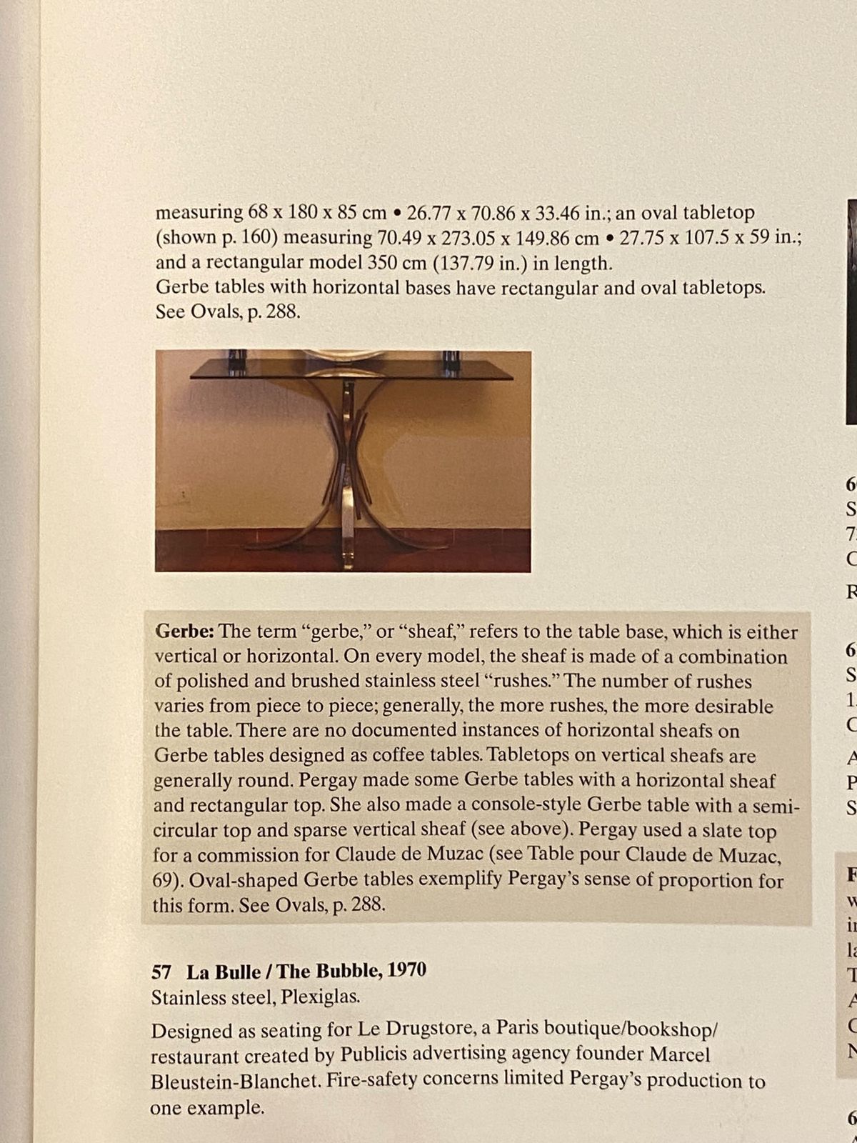 110000.0 Maria Pergay Gerbe Dining Table   Rare Horizontal Variation, Stainless Steel, France C.1970 photo