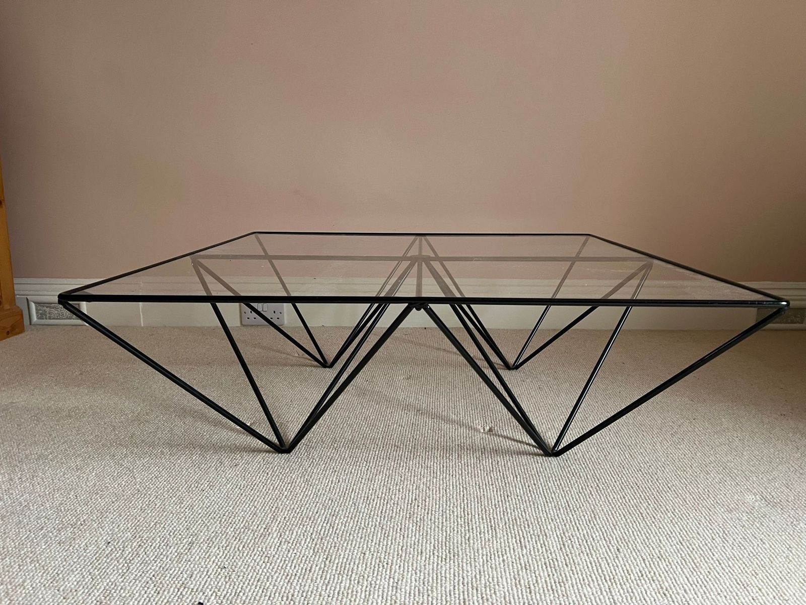 Vintage B&B Italia Alanda '18 Coffee Table By Paolo Piva photo furniture