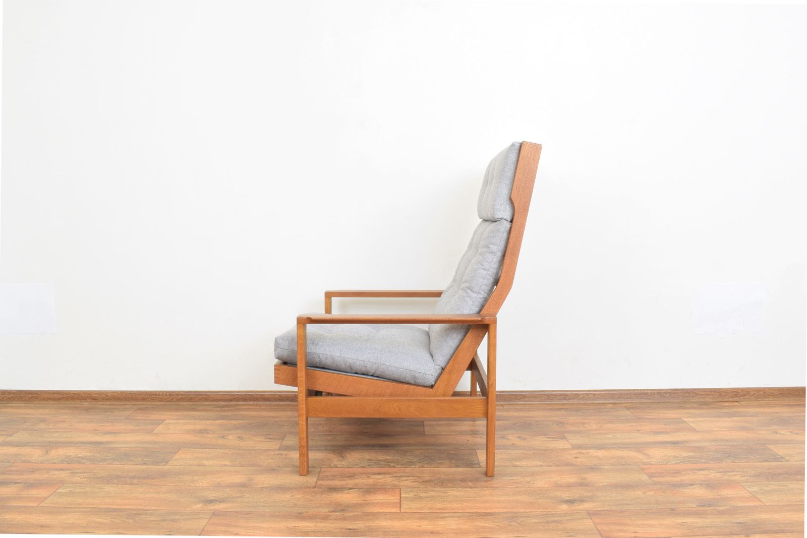 Mid Century Danish Oak Armchair By Leif Alring For Madsen & Schubell, 1960s. photo 950.0
