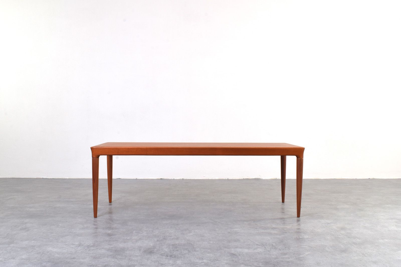 Mid Century Danish Teak Coffee Table By Johannes Andersen For Cfc Silkeborg, 1960s. photo for sale