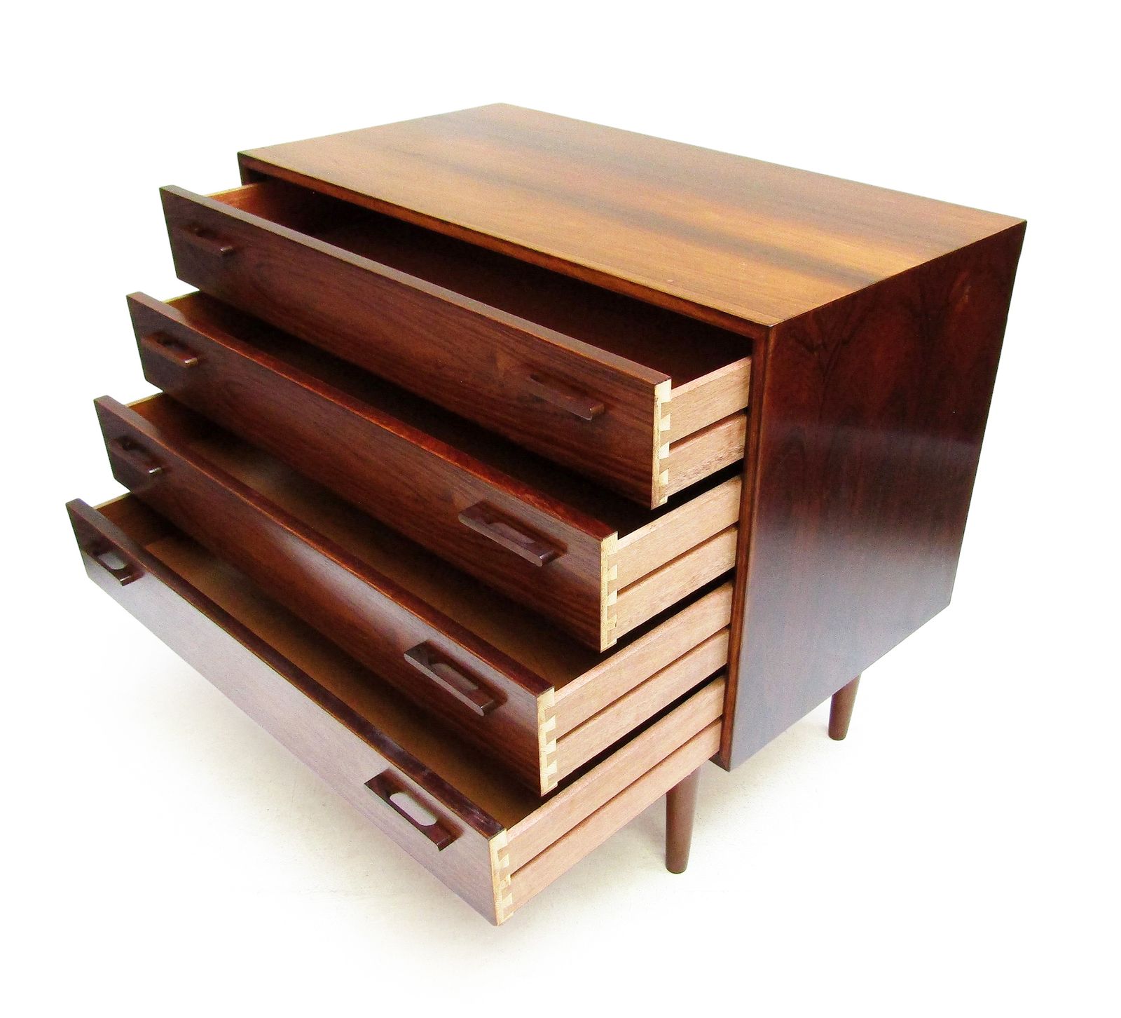 Danish 1960s Chest Of Drawers In Rosewood By Kai Kristiansen For Fm Mobler photo buy