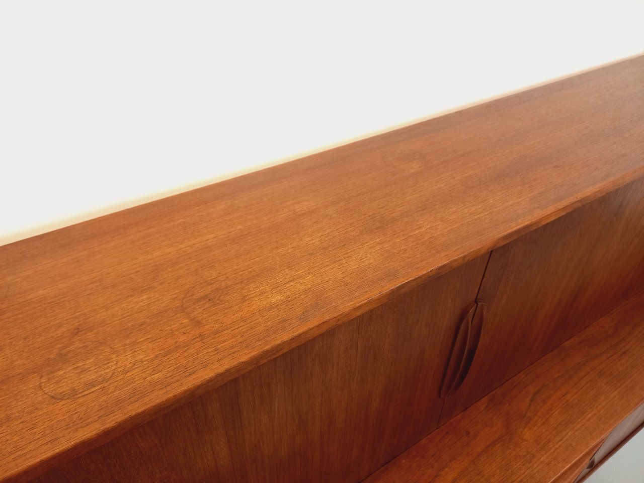 Scandinavian Mid Height Sideboard Ib Kofod Larsen In Teak photo Furniture