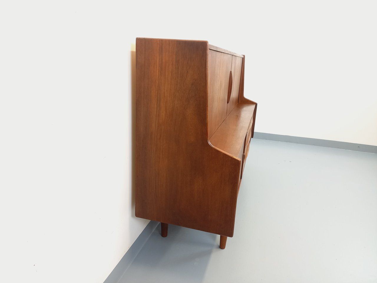 photo for sale Scandinavian Mid Height Sideboard Ib Kofod Larsen In Teak
