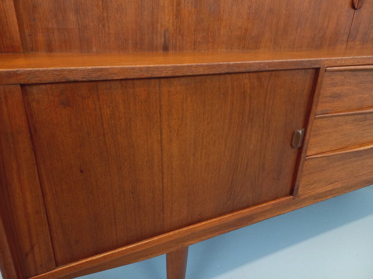 5892.0 Scandinavian Mid Height Sideboard Ib Kofod Larsen In Teak photo
