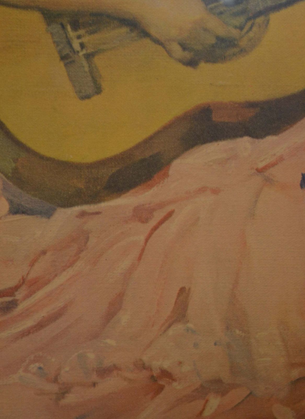 Mid Century Print   Spanish Musician   Francisco Rodriguez Sanchez Clement photo buy