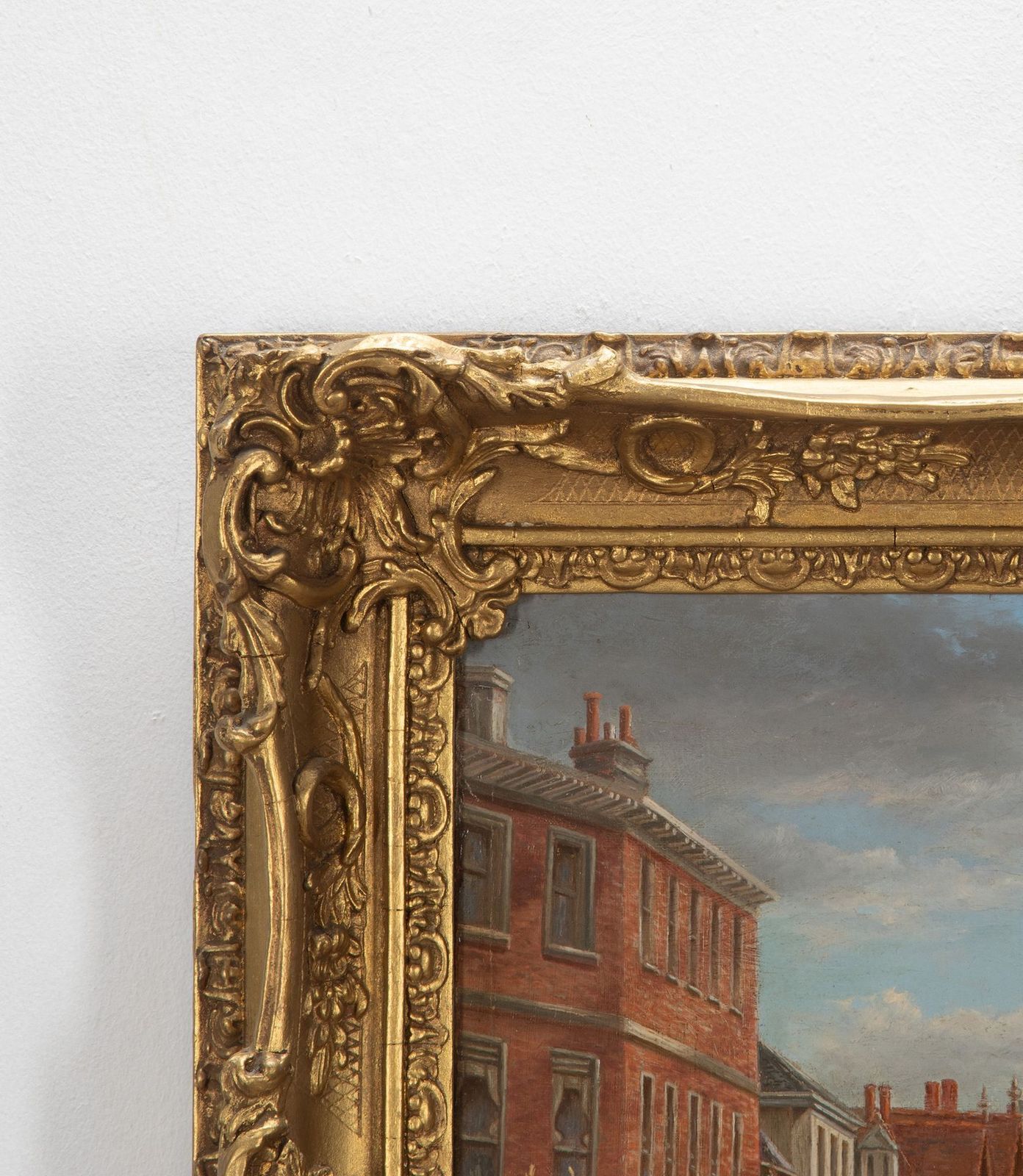 19th Century Oil On Canvas Of Reigate, Surrey photo for sale