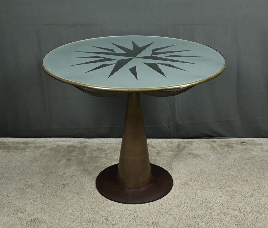 Astrolabio Table By Oscar Tusquets, Aleph Collection, Driade Edition – 1988 photo for sale