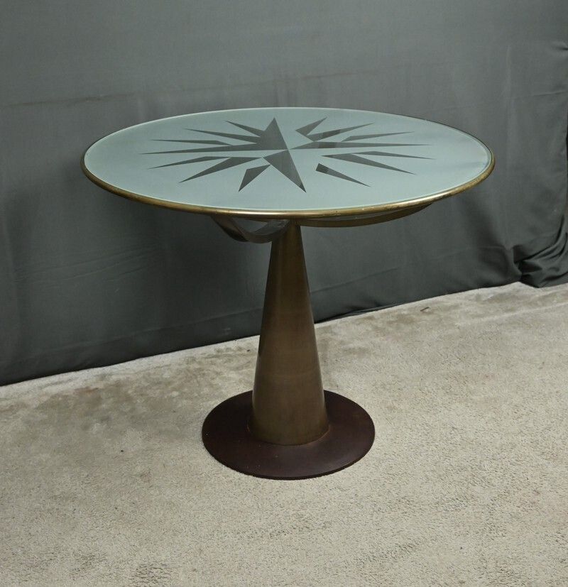 Astrolabio Table By Oscar Tusquets, Aleph Collection, Driade Edition – 1988 photo Furniture