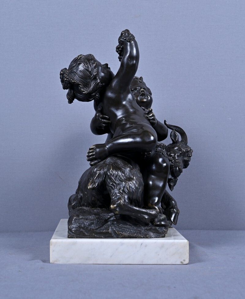 photo buy Bronze Sculpture "The Childhood Of Bacchus" After Clodion – Part 2, 19th Century