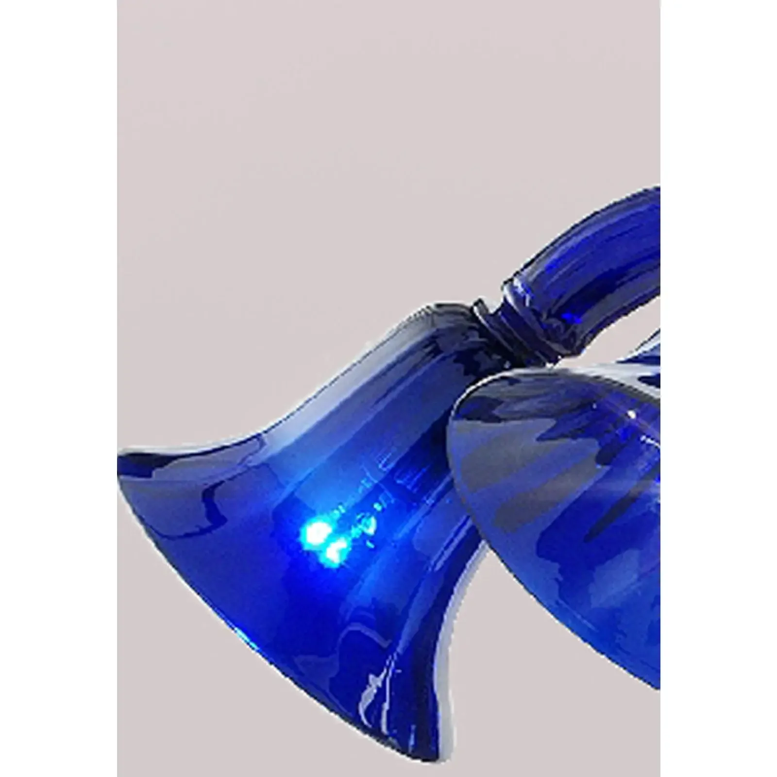 Contemporary Pop Blue Ocean Murano Style Glass Chandelier 8 Arms photo 9025.0