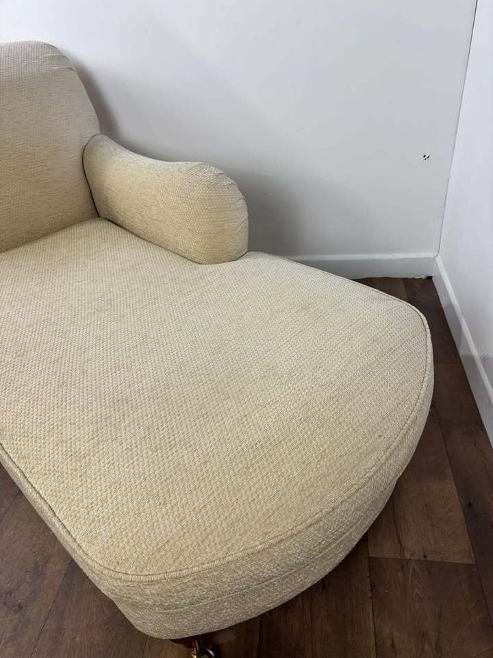 photo furniture Contemporary Beige Half Size Chaise Longue