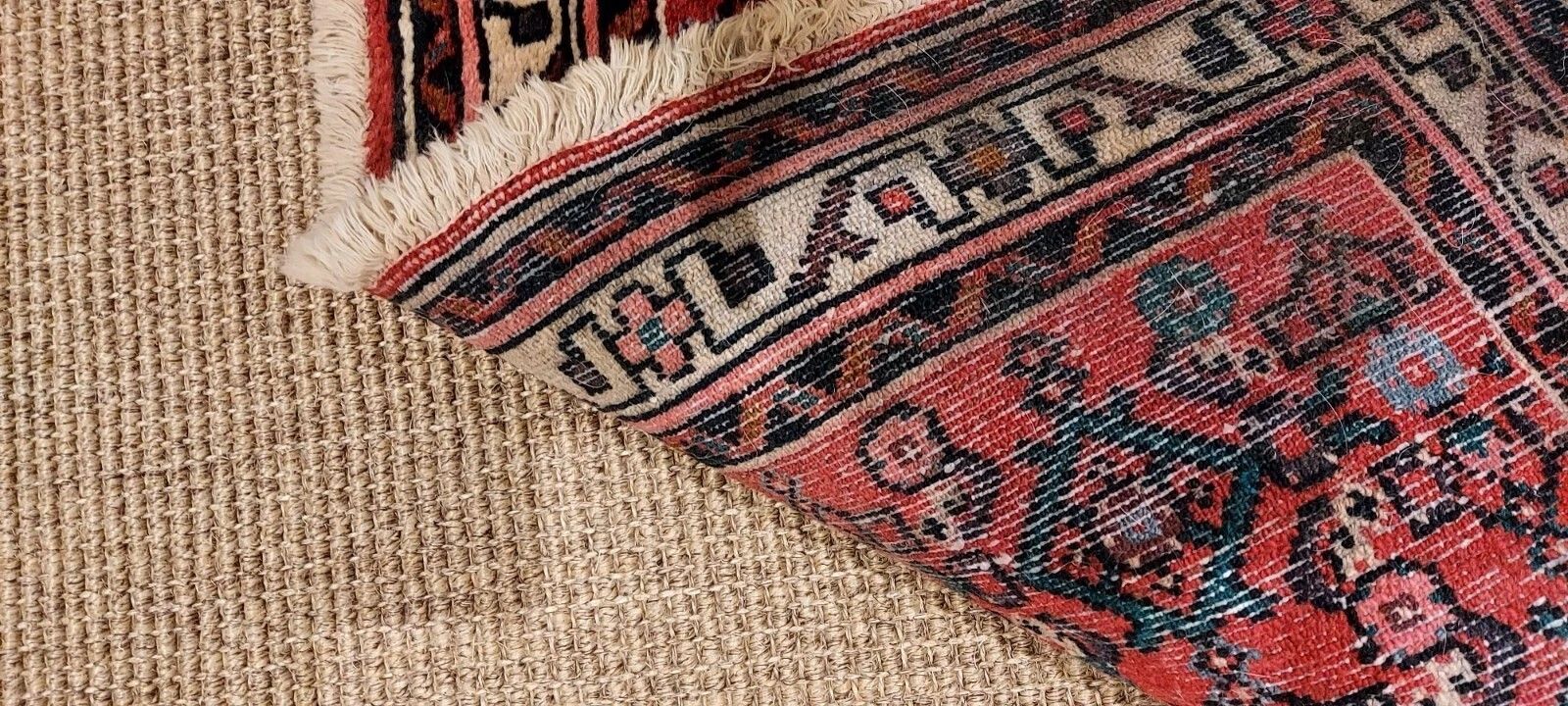 Fabulous Quality Very Long Vintage  Runner Rug Carpet 3m 33cm With Beautiful Rich Colours. photo 495.0