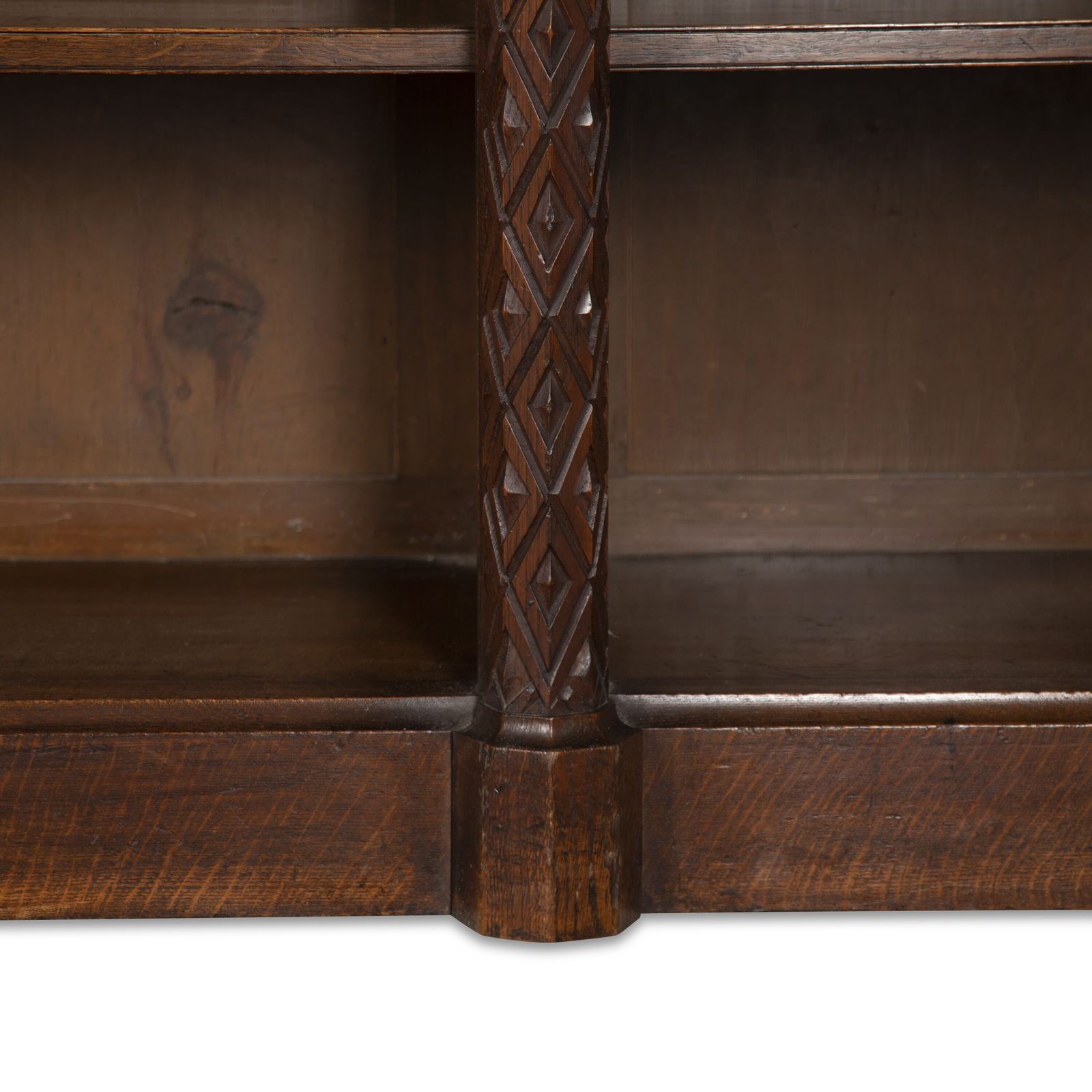photo buy Pair Of 19th Century Open Bookcases