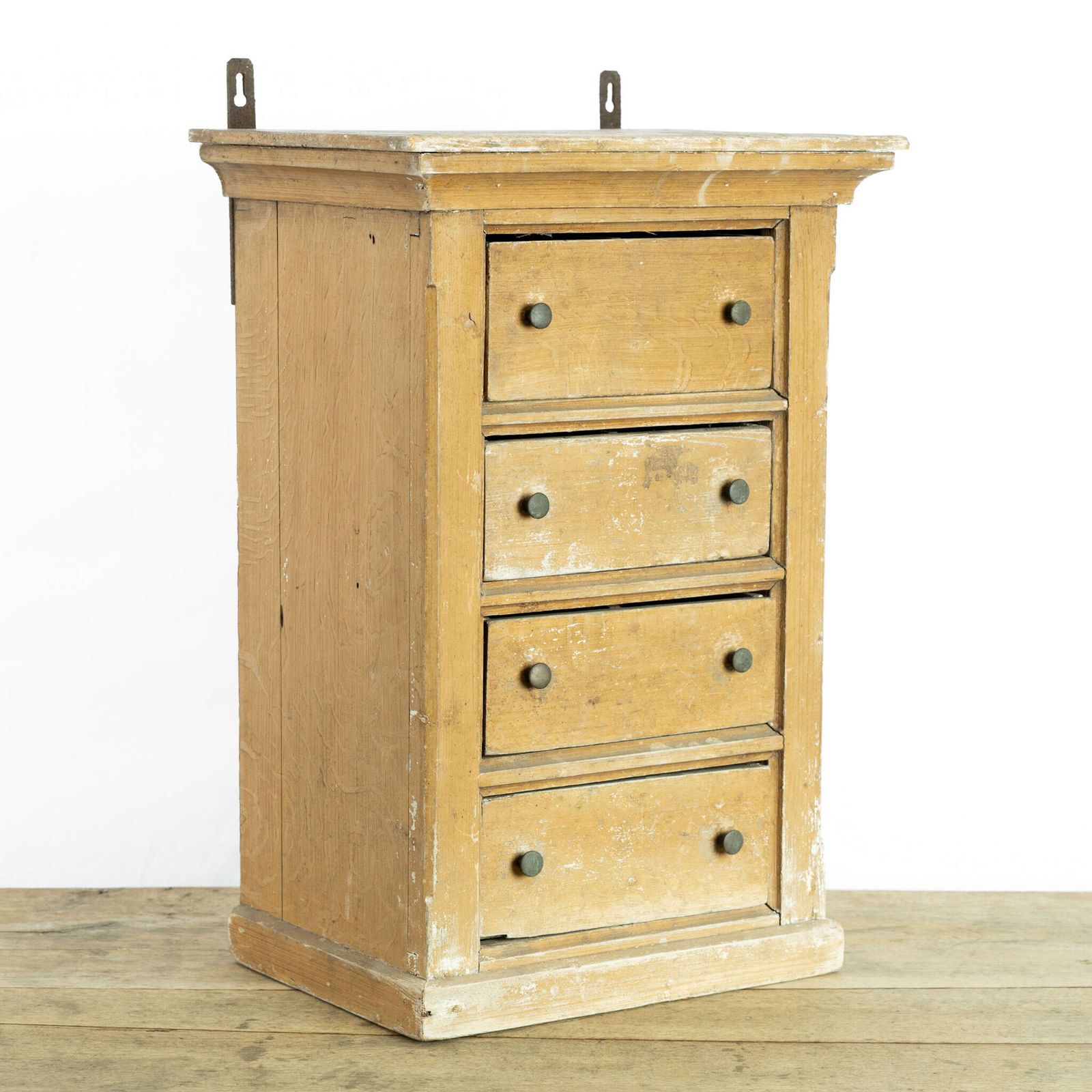 Small Set Of Pine Belgian Shop Drawers