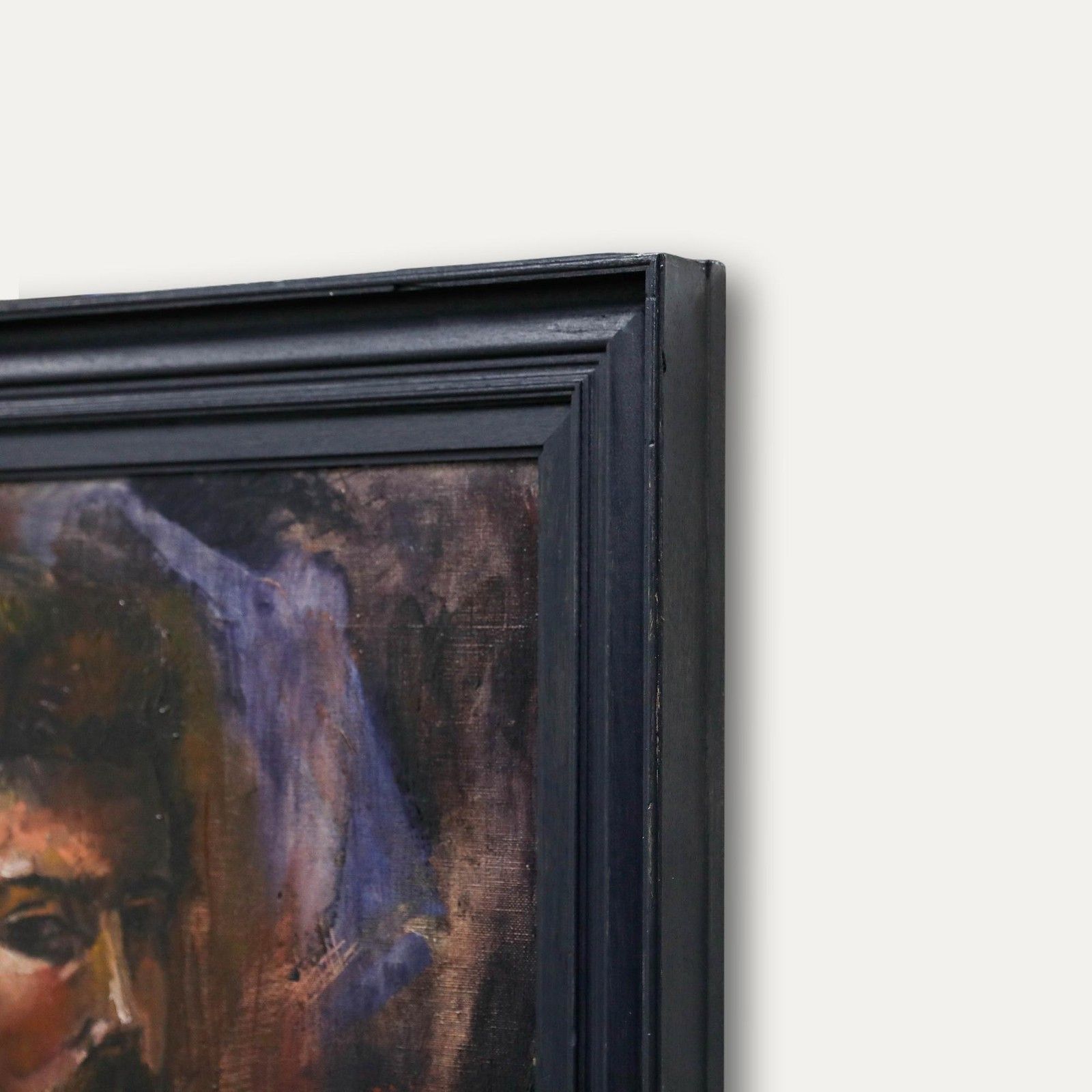 Ed Smith (1923 1998) 20th Century Oil, Self Portrait photo 325.0