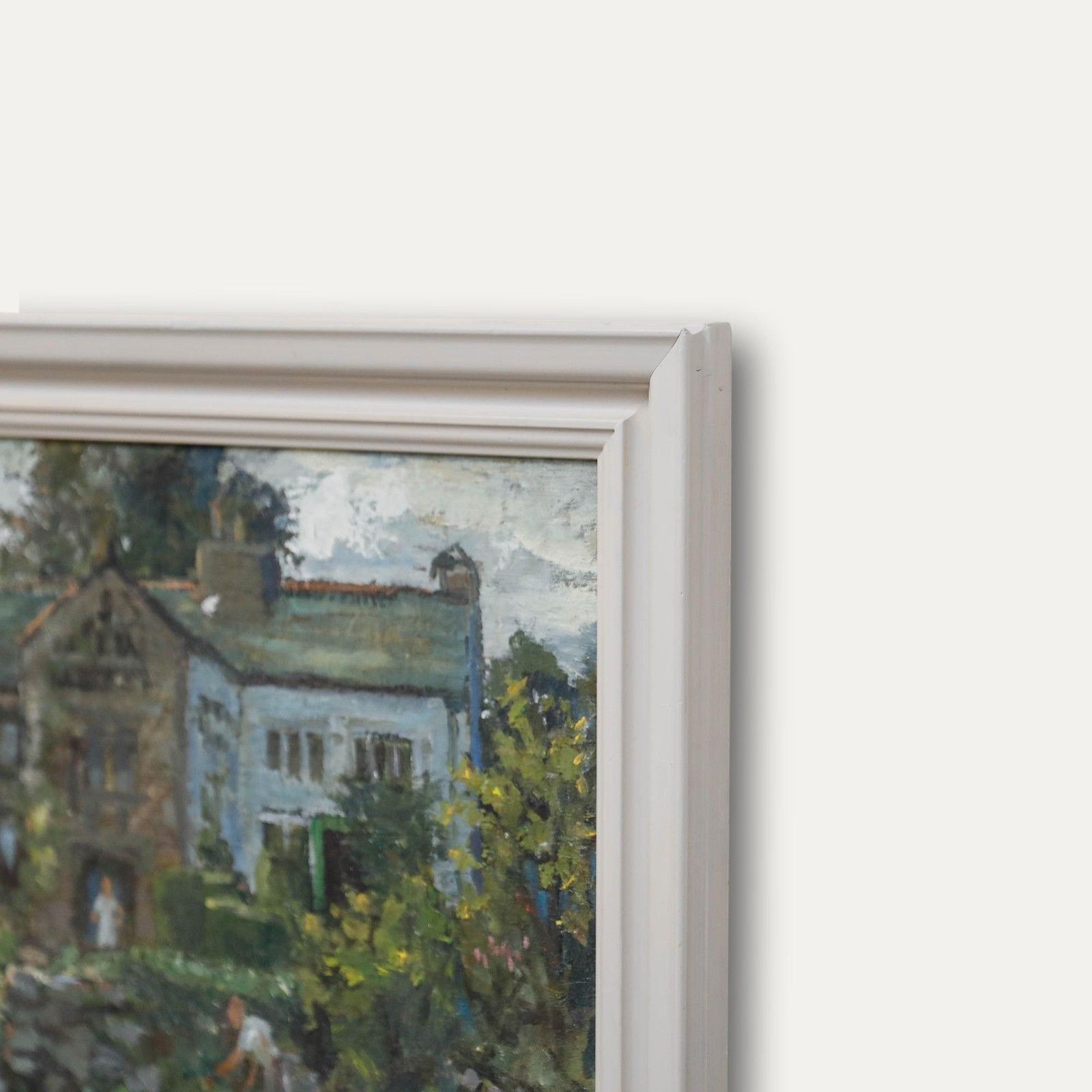 C. A. Parker British School Mid 20th Century Oil, New Year's Morning photo 250.0