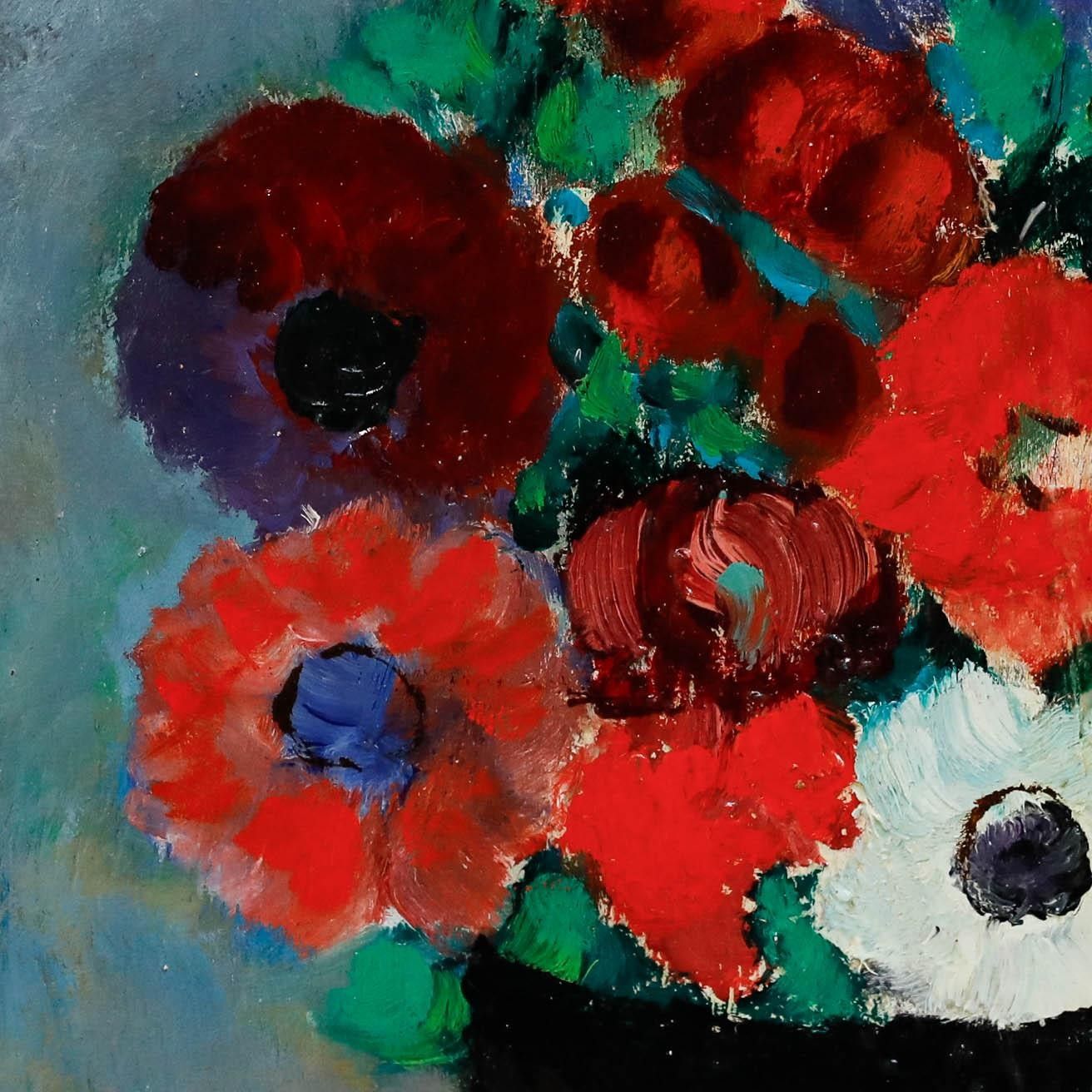 Beretta Dimario 20th Century Oil, Floral Still Life photo Art