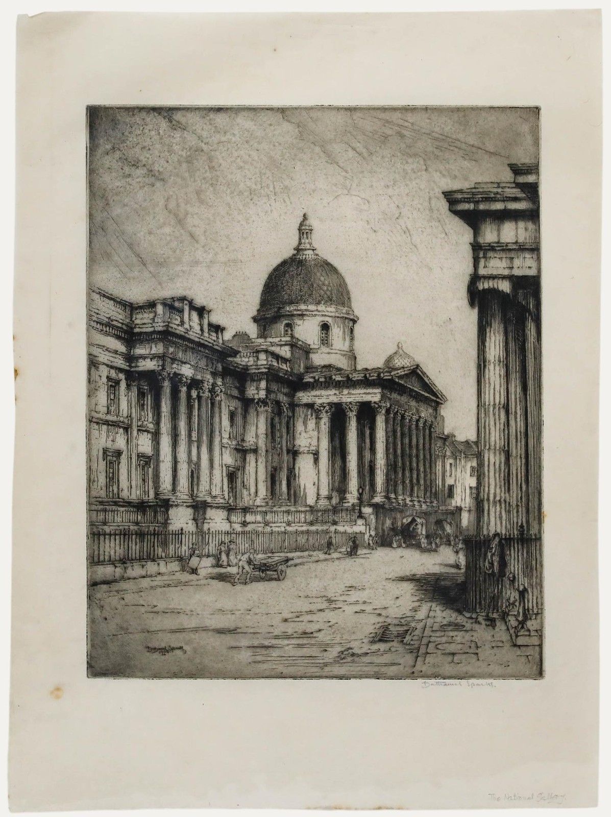 Nathaniel Sparks Re (1880 1956) 1909 Etching, The National Gallery