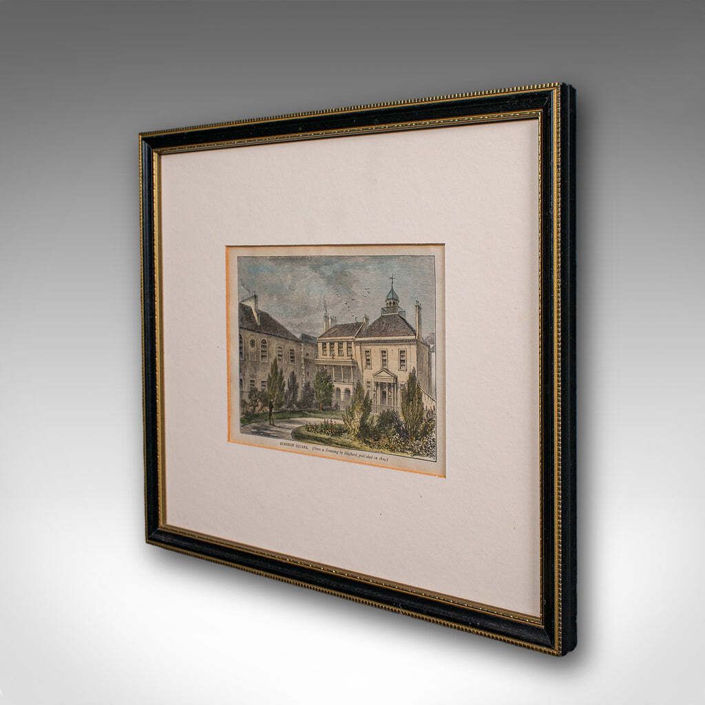 Antique Surgeon Square Picture, Edinburgh, Art, Medical Interest, Late Victorian photo for sale