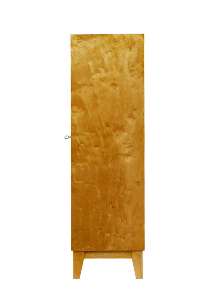 Scandinavian Birch Low Open Bookcase By Smf Bodafors photo for sale