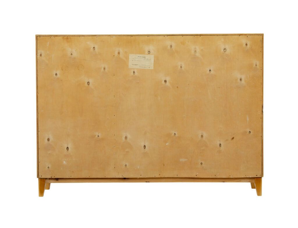 Scandinavian Birch Low Open Bookcase By Smf Bodafors photo Furniture