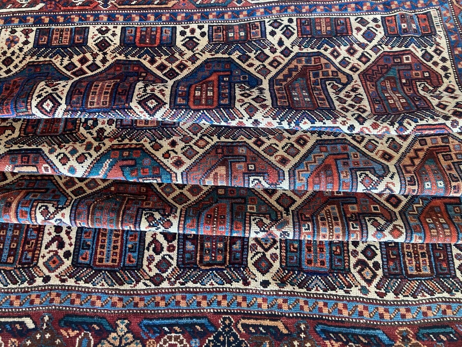 photo vinterior Antique Khamseh Rug 1.90m X 1.39m