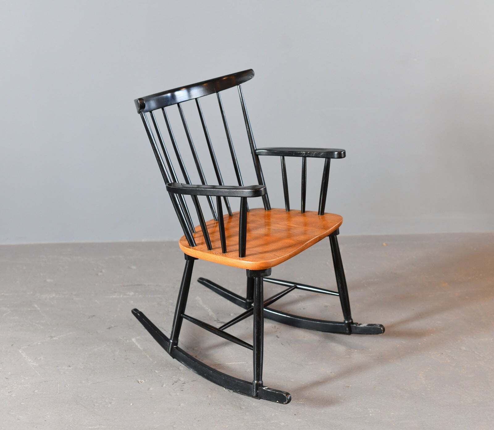 Mid Century Rocking Chair By Ilmari Tapiovaara Circa 1950s photo Furniture