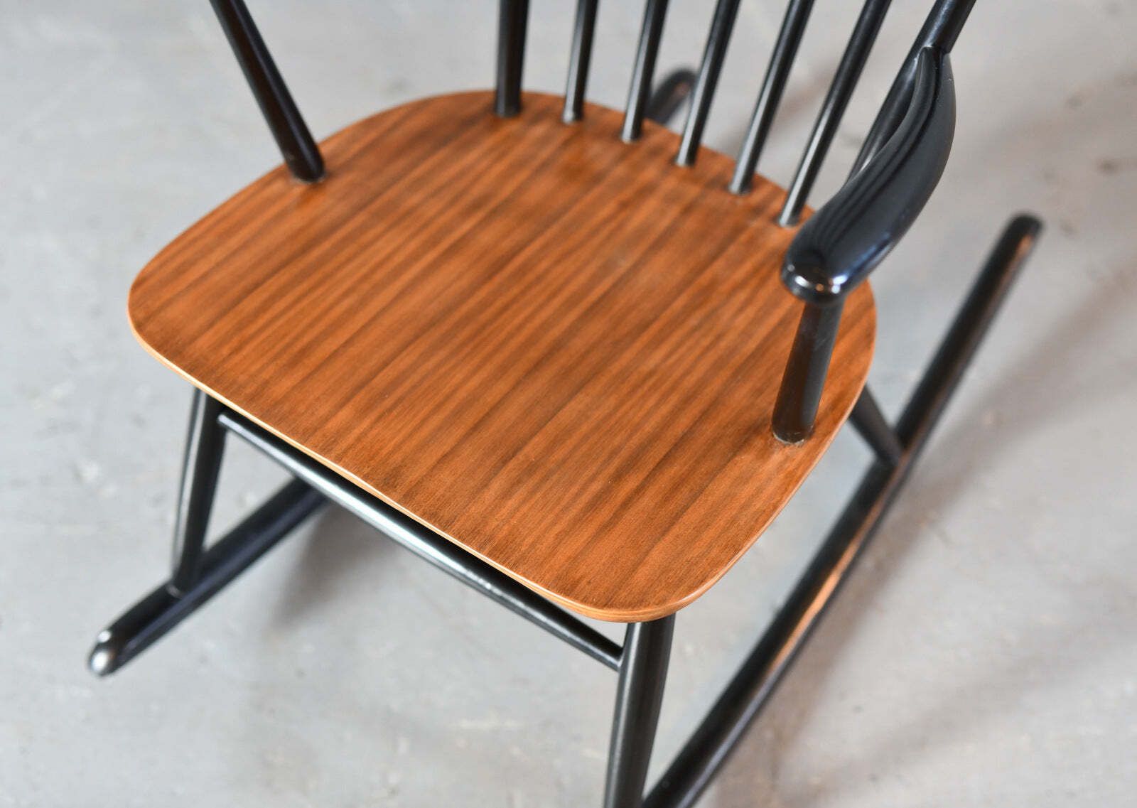 photo for sale Mid Century Rocking Chair By Ilmari Tapiovaara Circa 1950s