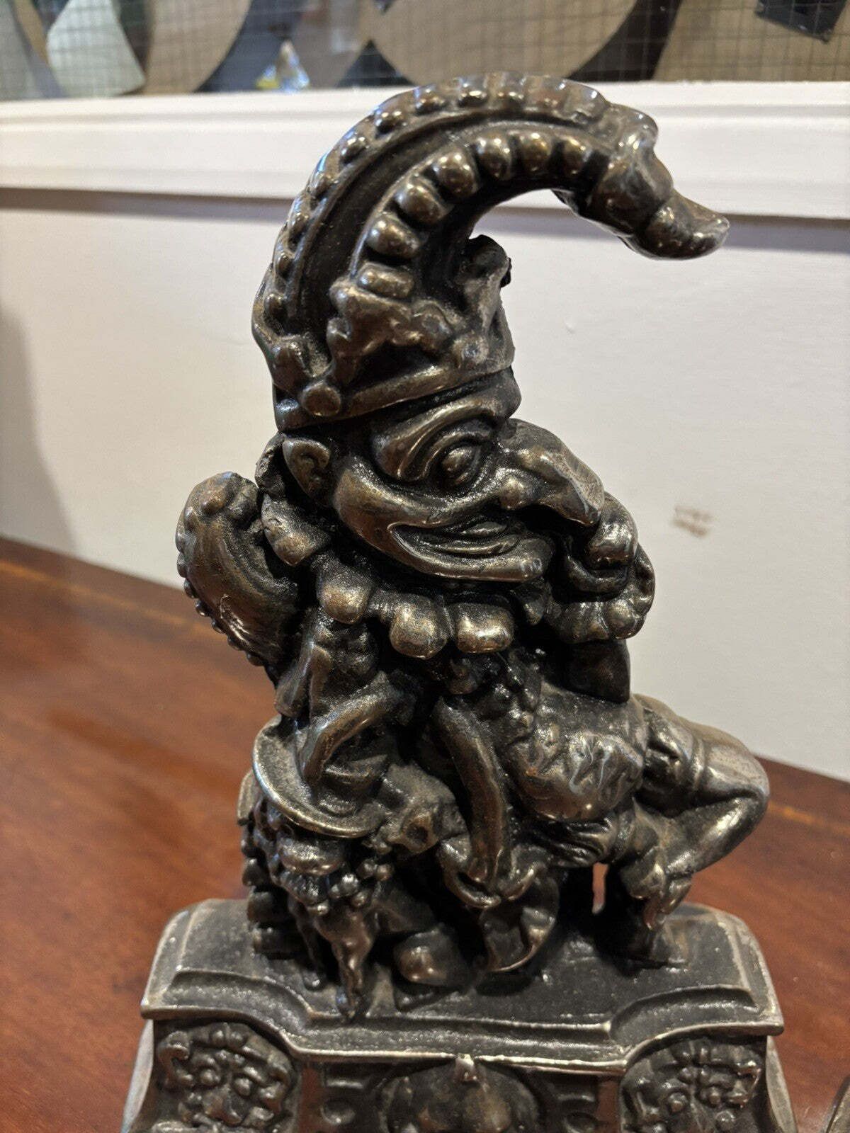 Cast Iron Punch And Judy Door Stops. photo furniture