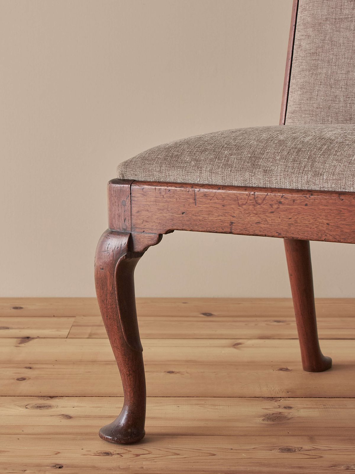 Georgian Mahogany Occasional Chair photo furniture