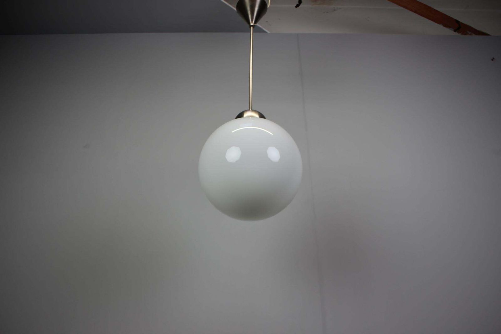 Art Deco Glass Globe Pendant Chandelier, Europe, 1930s photo furniture