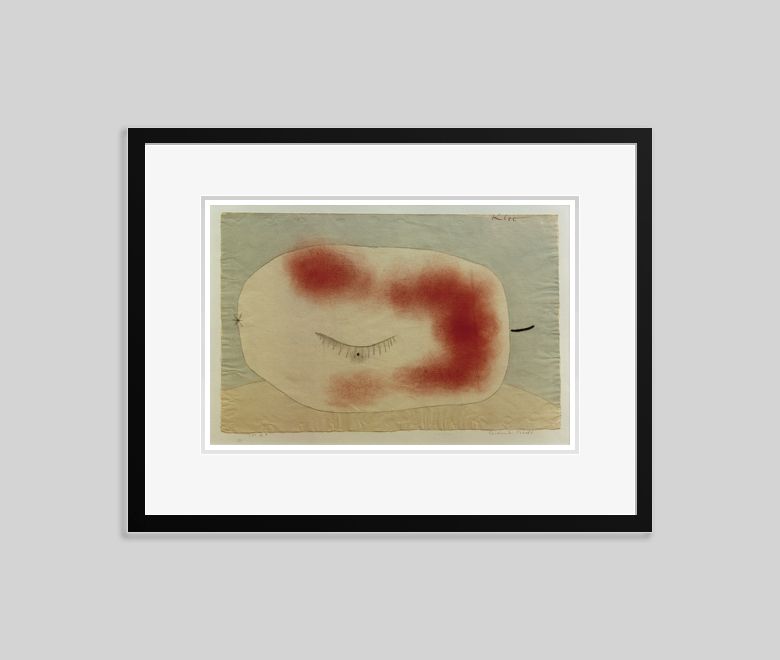 Paul Klee 'Suffering Fruit' Archival Pigment Print Framed In Black