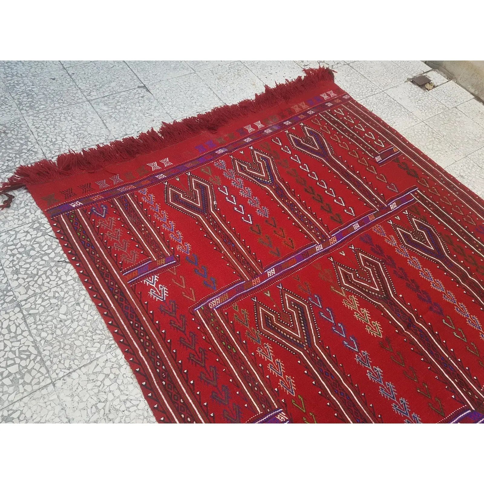Turkish Karapinar Kilim With Venetian Renaissance Style 5'8" X 8'2" photo furniture