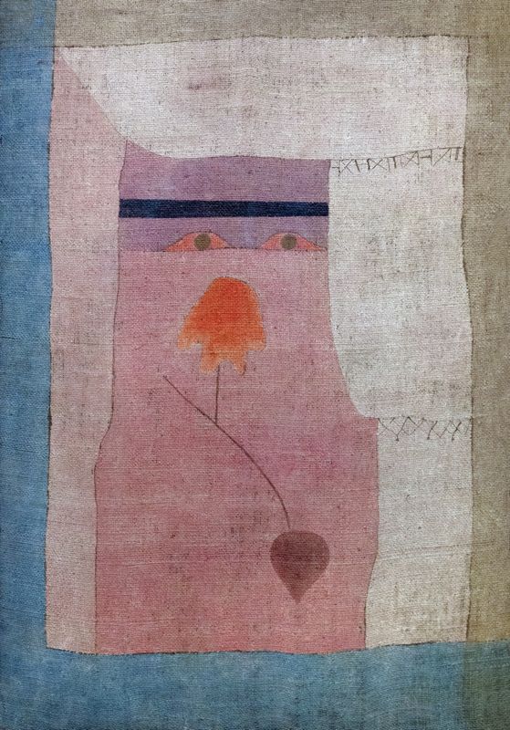 Paul Klee 'Arab Song' Archival Pigment Print Framed In Brown photo furniture