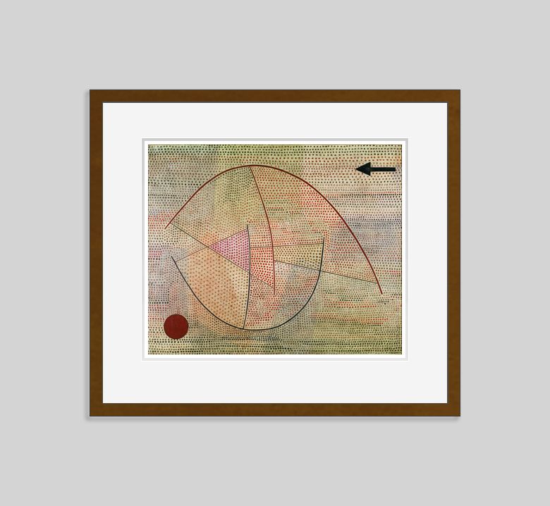 Paul Klee 'In Copula' Archival Pigment Print Framed In Brown
