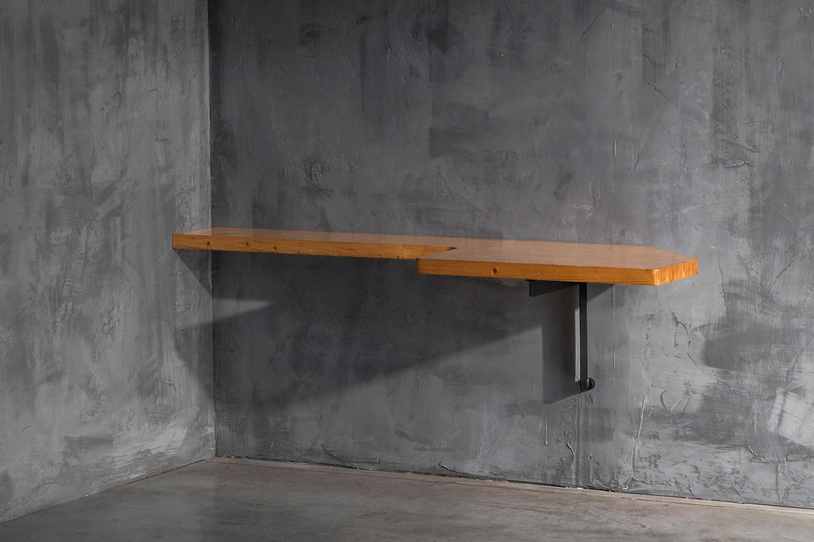 Wall Mounted Console Table By Charlotte Perriand, France, 1950s photo Furniture