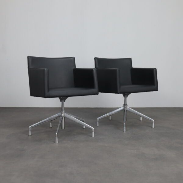 Masai Swivel Armchairs By Lievore Altherr Molina For Arper, Italy, 2000s