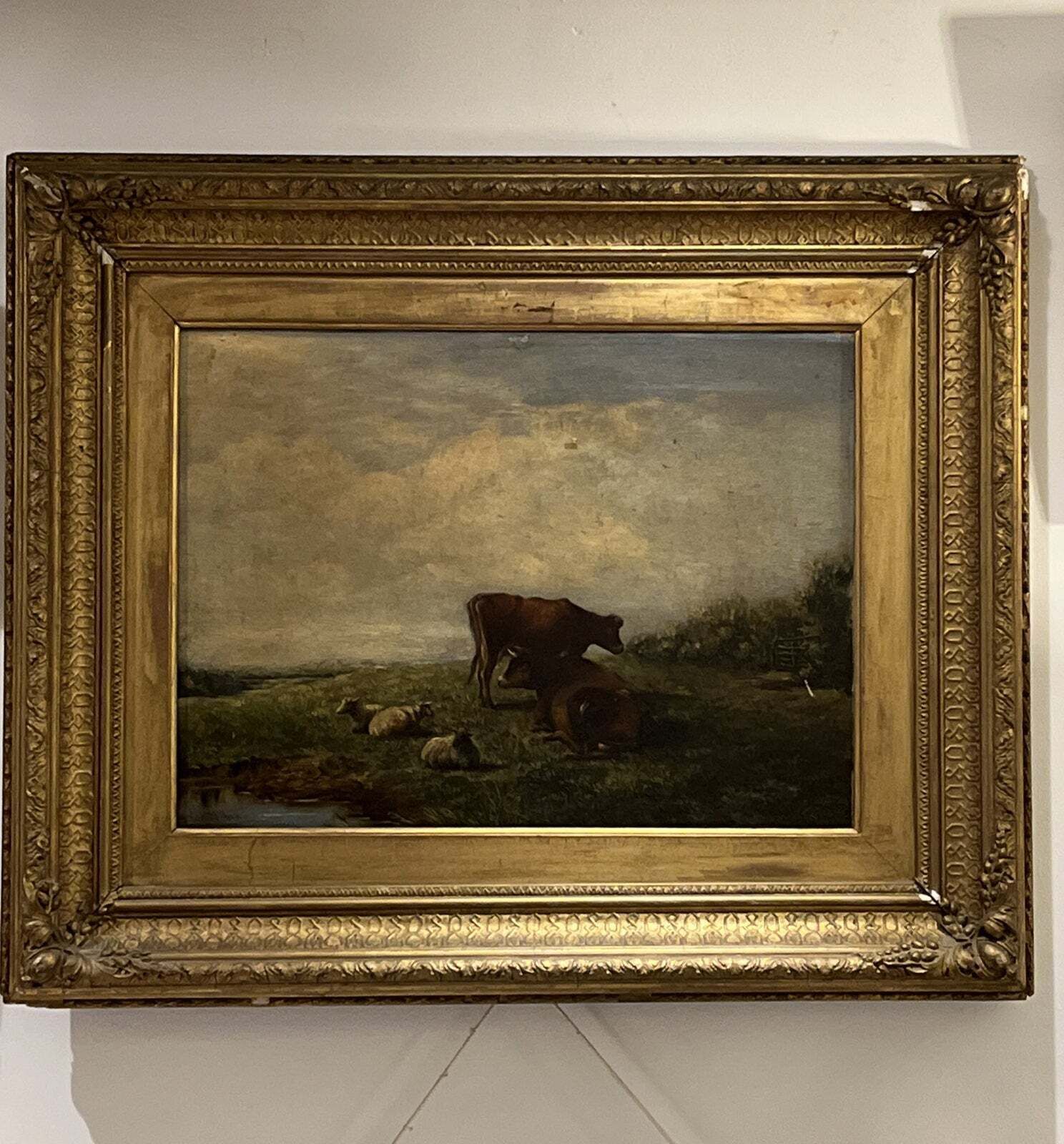 Oil Painting By James Lees Bilbie Ra 18601945 Of Nottingham. photo for sale