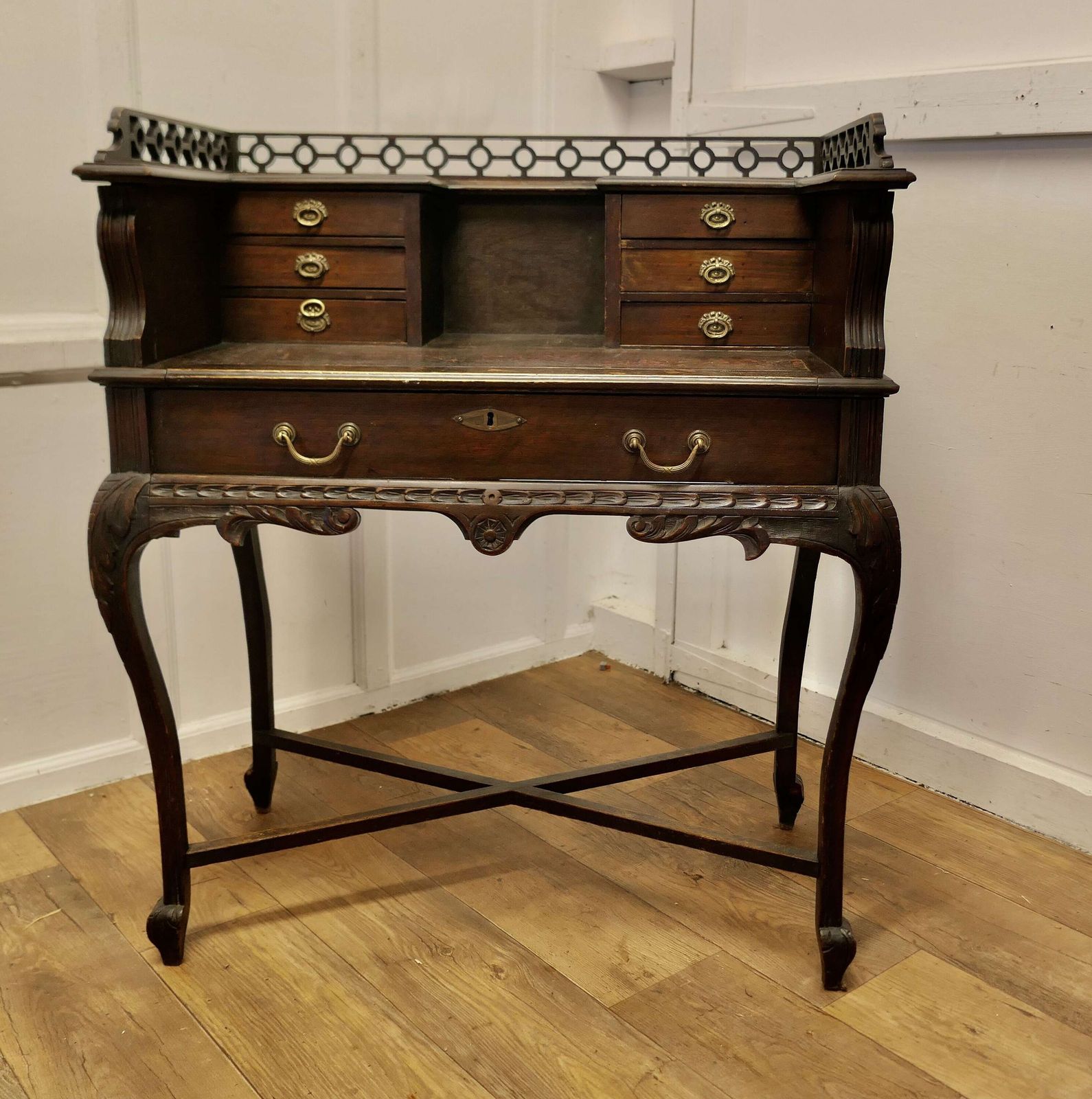 Chinese Chippendale Reception House Desk photo furniture