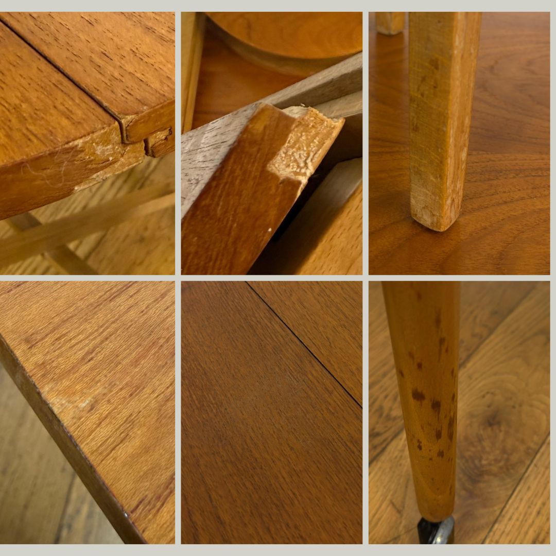 photo vinterior Mid Century Danish Teak Nest Of Tables By Poul Hundevad