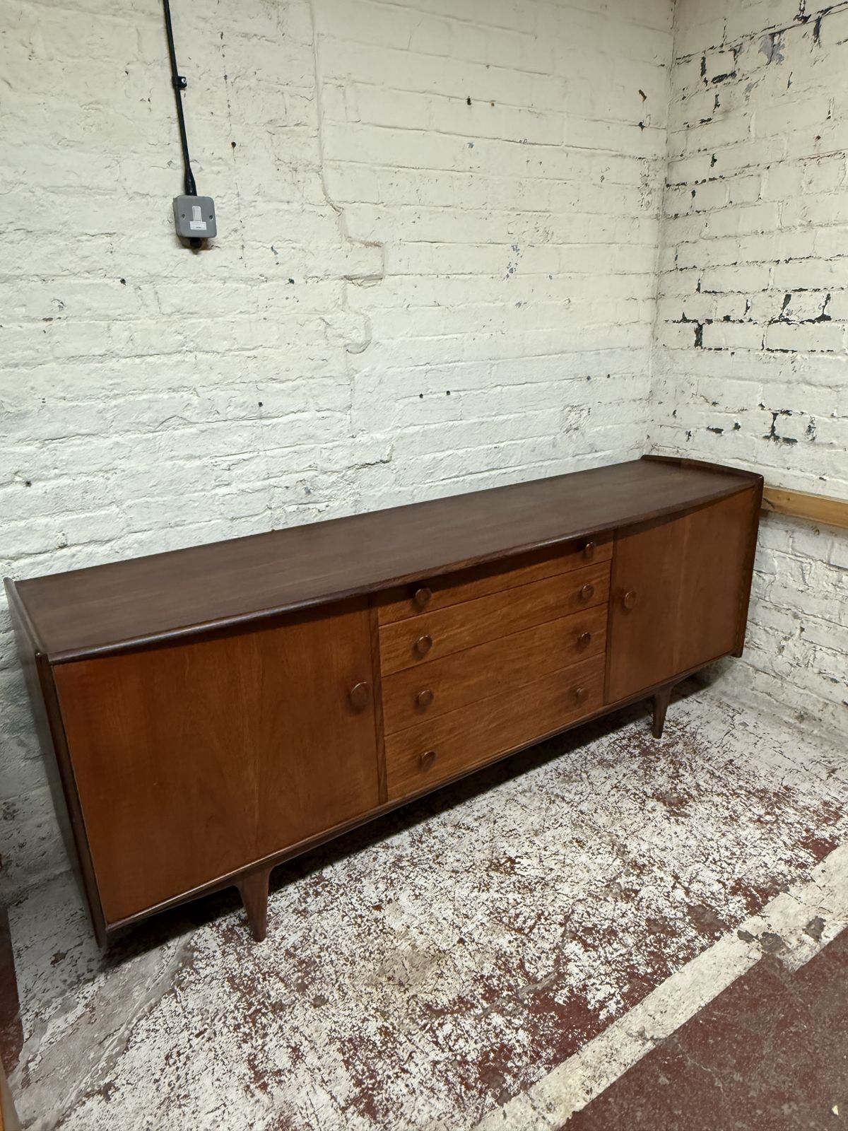 Mid Century A. Younger Furniture Company Ltd High Quality Teak Sideboard photo for sale