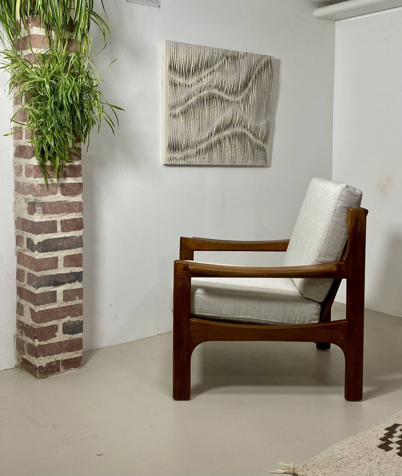 Danish Teak Armchair, 1960s, Vintage photo vinterior