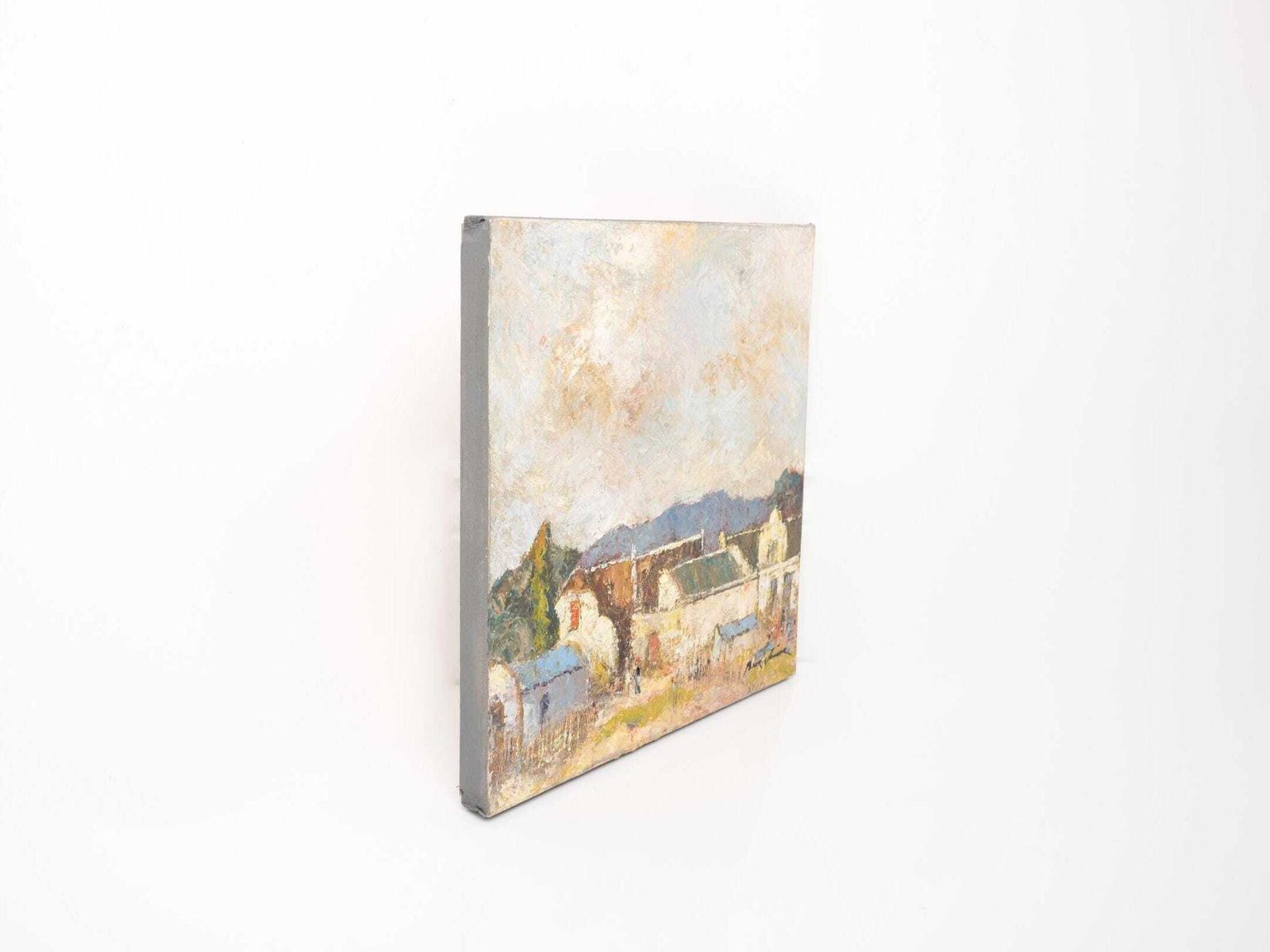 Original Peter Jander Painting (1954–2023) | Vintage Landscape Artwork | South African Impressionist Art photo for sale