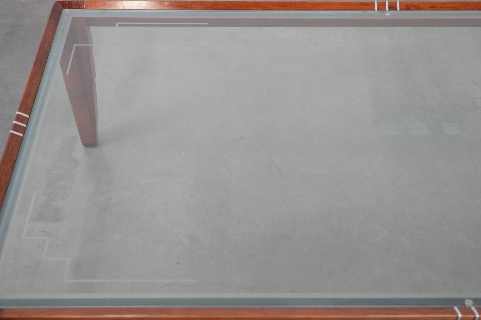 Beautiful Art Deco Design Coffee Table By Schuitema From The Decoforma Series With A Glass Top photo buy