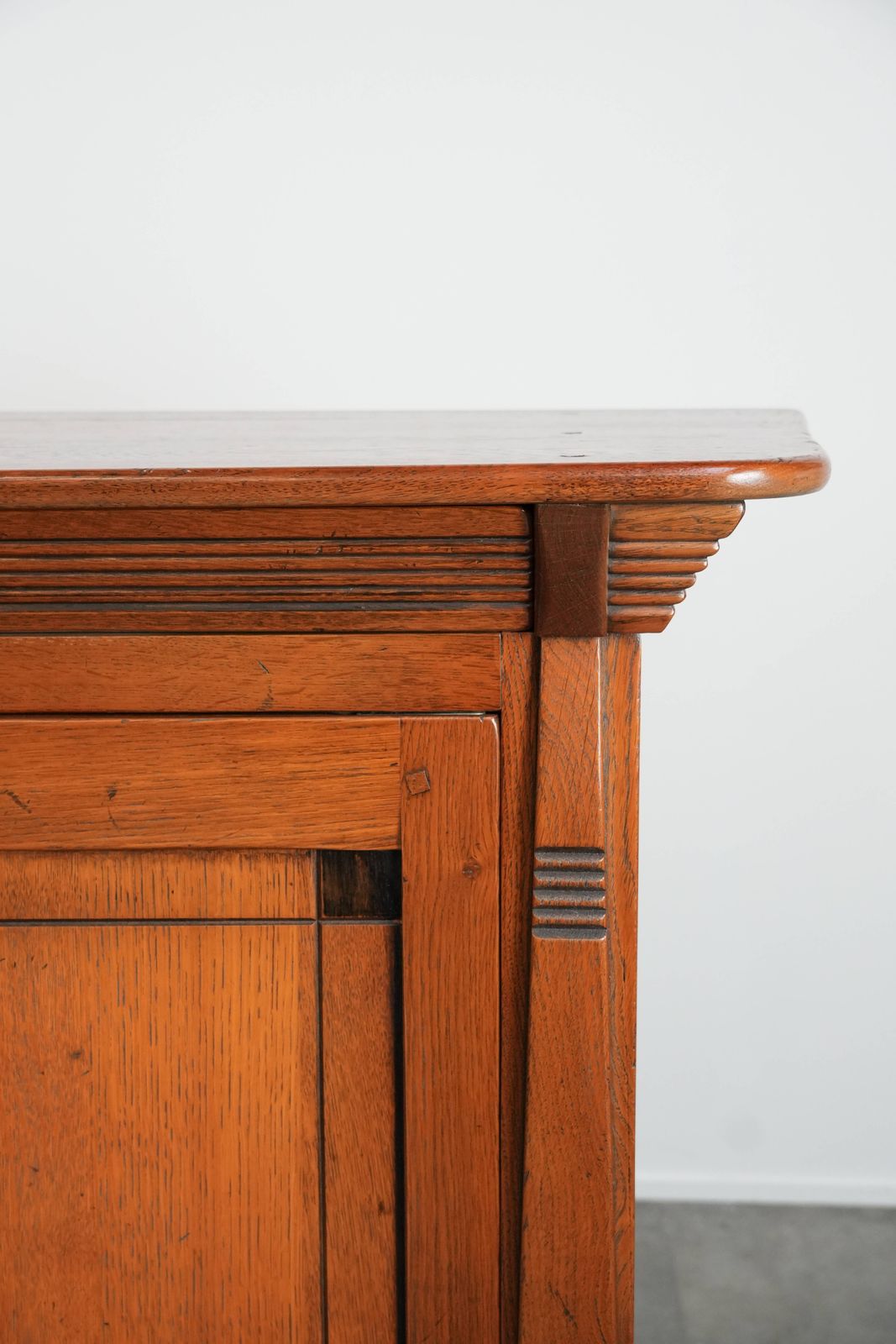 Beautiful, Luxurious And Large Art Nouveau Design Sideboard photo vintage