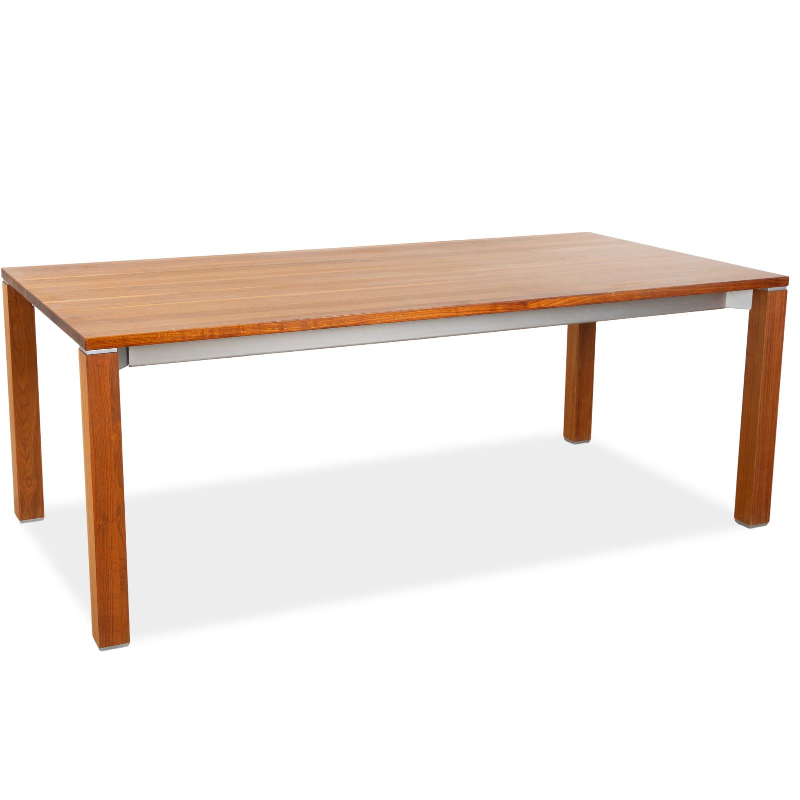 Table à manger Team 7 en bois brun extensible