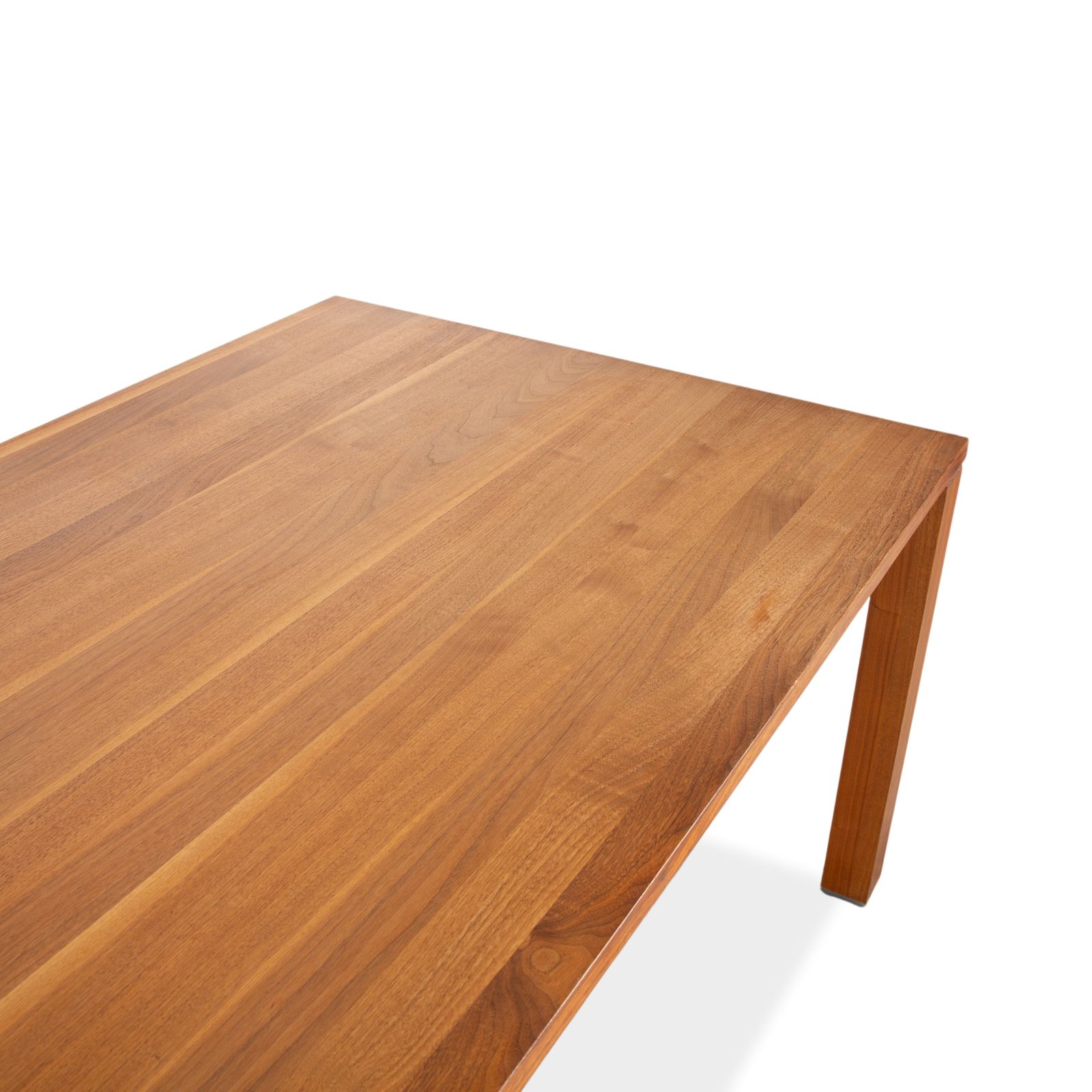 Table à manger Team 7 en bois brun extensible photo vinterior