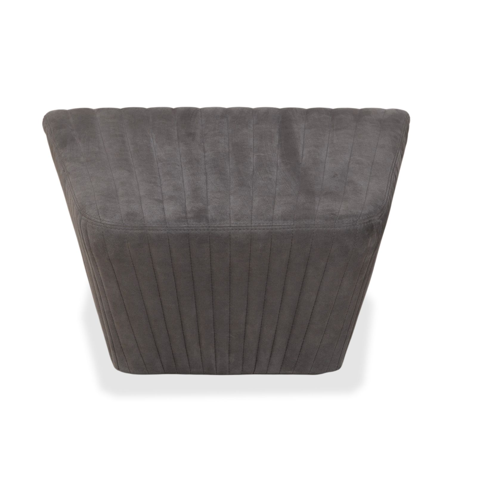 Tabouret Ligne Roset Facet en tissu gris photo 670.0