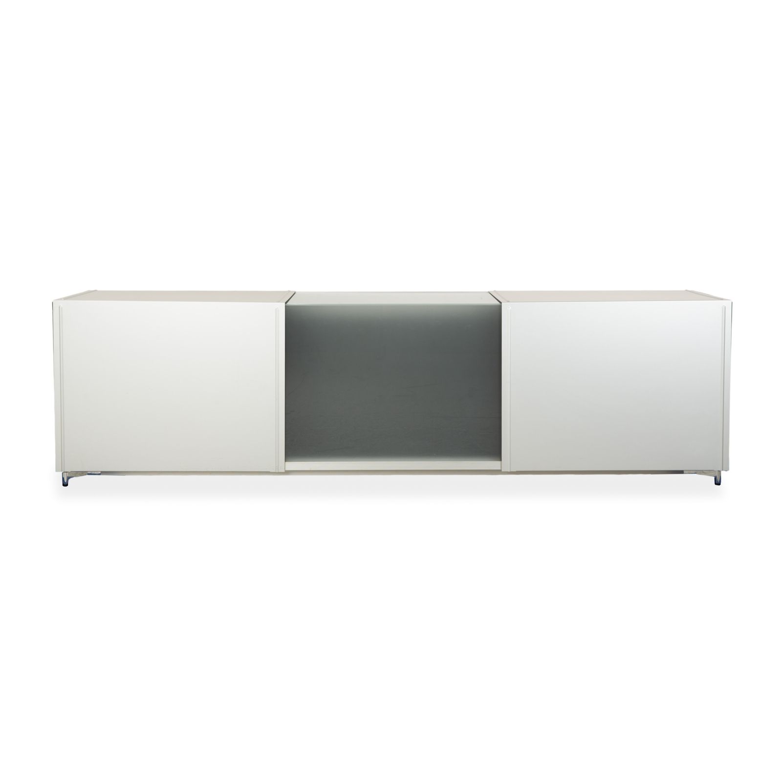 photo for sale Buffet Team by Wellis en métal, verre gris